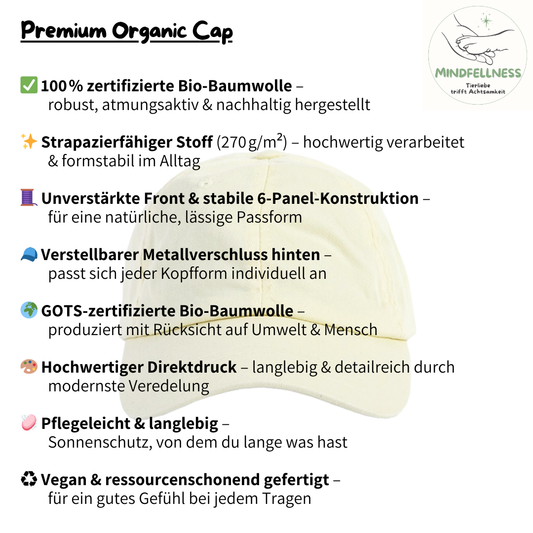 Meine Katze & Ich Yin & Yang Cap | 100 % Baumwolle