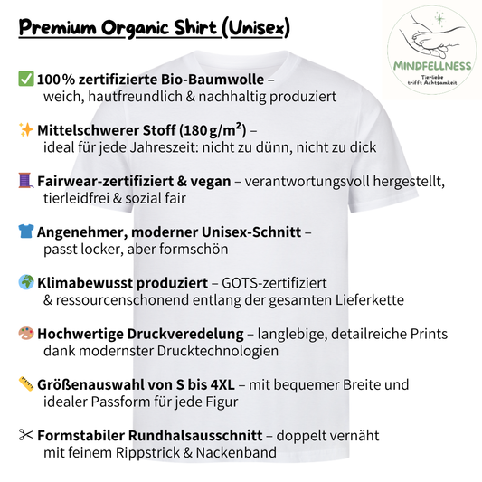 Pfote Pawsitive Energy | Premium Organic Shirt