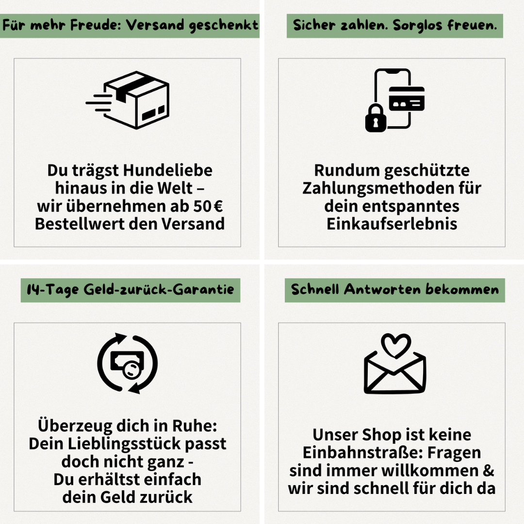 Mein Hund, Mein Seelentröster Beutel