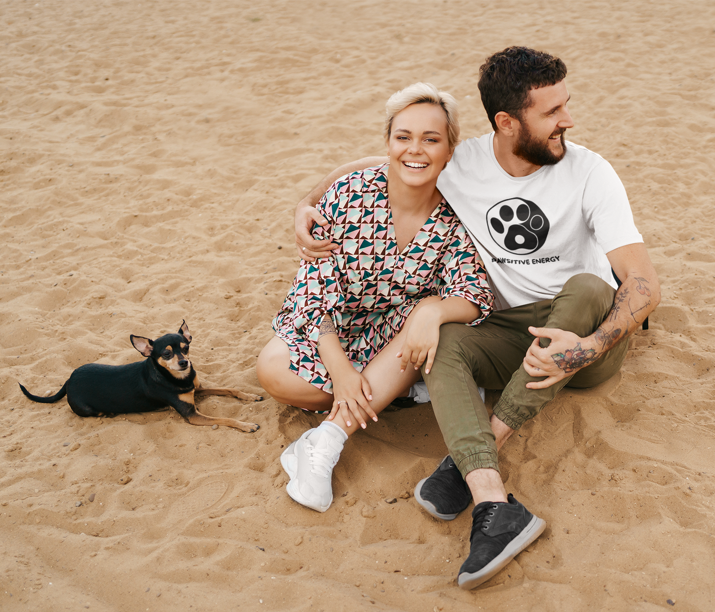 Yin & Yang Pawsitive Energy | Premium Organic Shirt