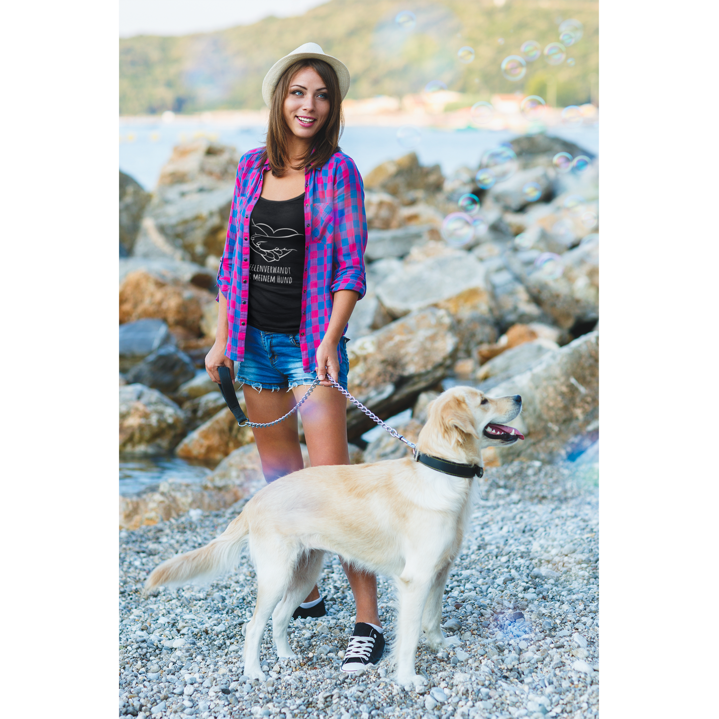 Seelenverwandt mit meinem Hund | Premium Organic Tanktop Women